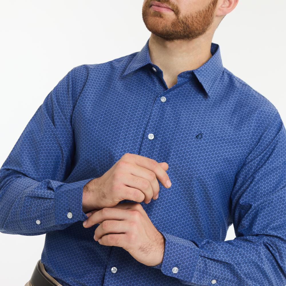 Camisa Cuadrille Regular Manga Larga Hombre Herald image number 4.0