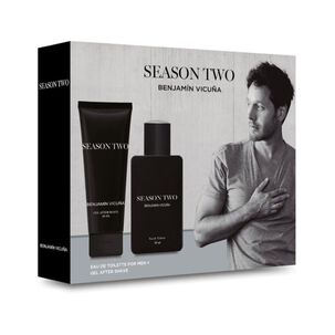 Set De Perfumería Hombre Season Two Benjamín Vicuña / 50 Ml / Eau De Toilette + Gel After Shave 50 Ml