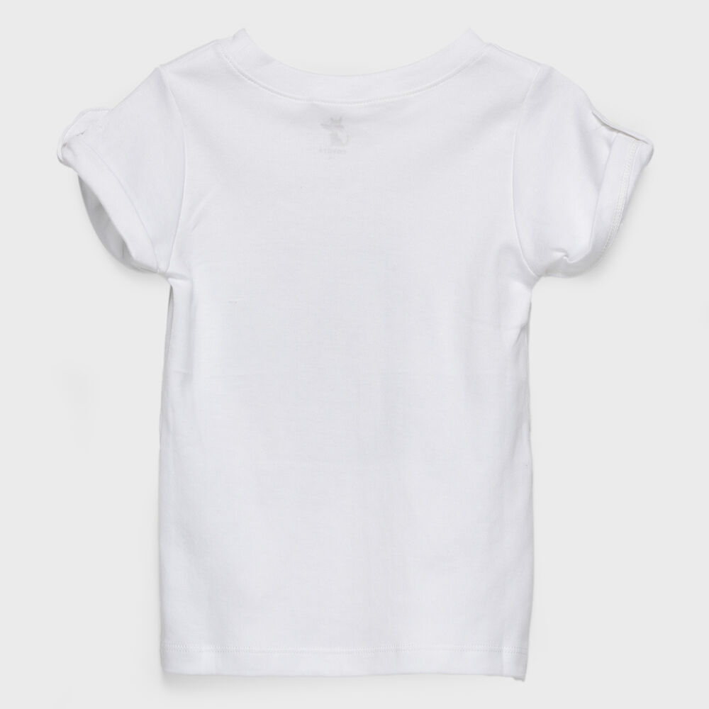 Polera Blanca Perfume Adulto Algodón Peruano image number 1.0