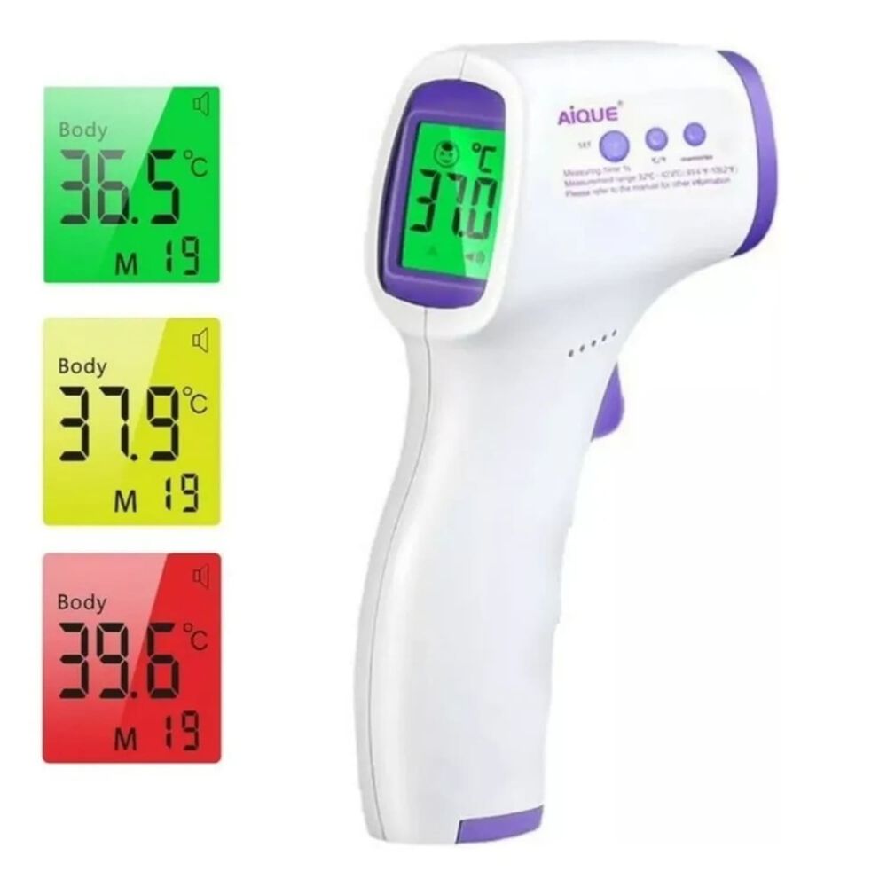 Termometro Digital Infrarrojo Aique Portatil Sin Contacto image number 3.0