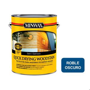 Woodstain Base Agua Secado Rapido 1 Gl (3.78lt) Roble Oscuro - Minwax