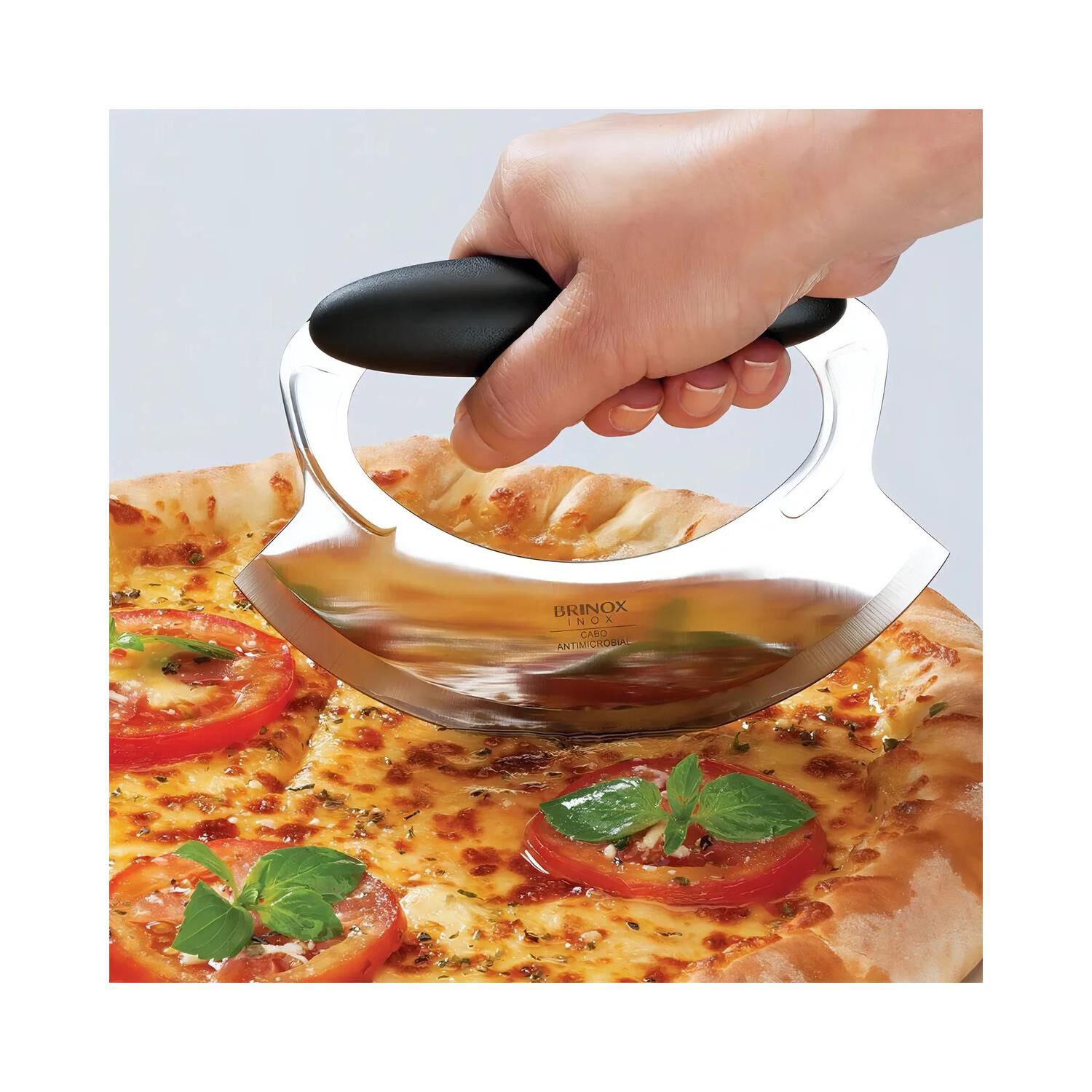 Cuchillo Multifuncional De Pu&ntilde;o Cocina Pizza Brinox Plus image number 2.0