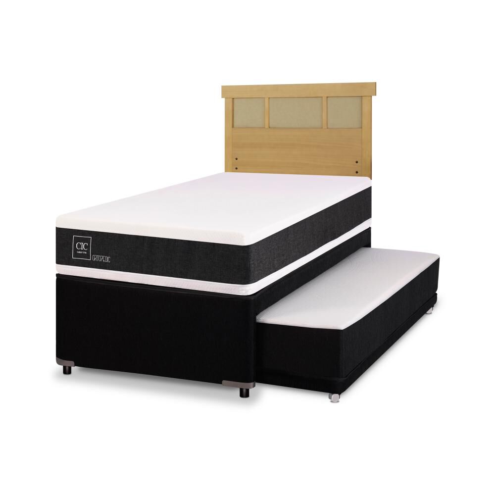 Cama Nido Cic Divan / 1.5 Plazas / Base Funcional + Respaldo image number 1.0