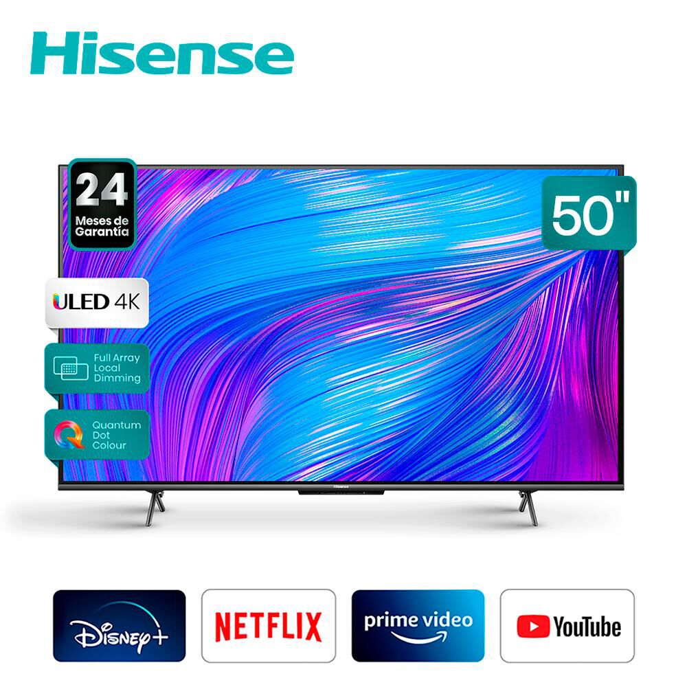 Qled 50" Hisense 50U60H / Ultra HD 4K / Smart TV image number 1.0