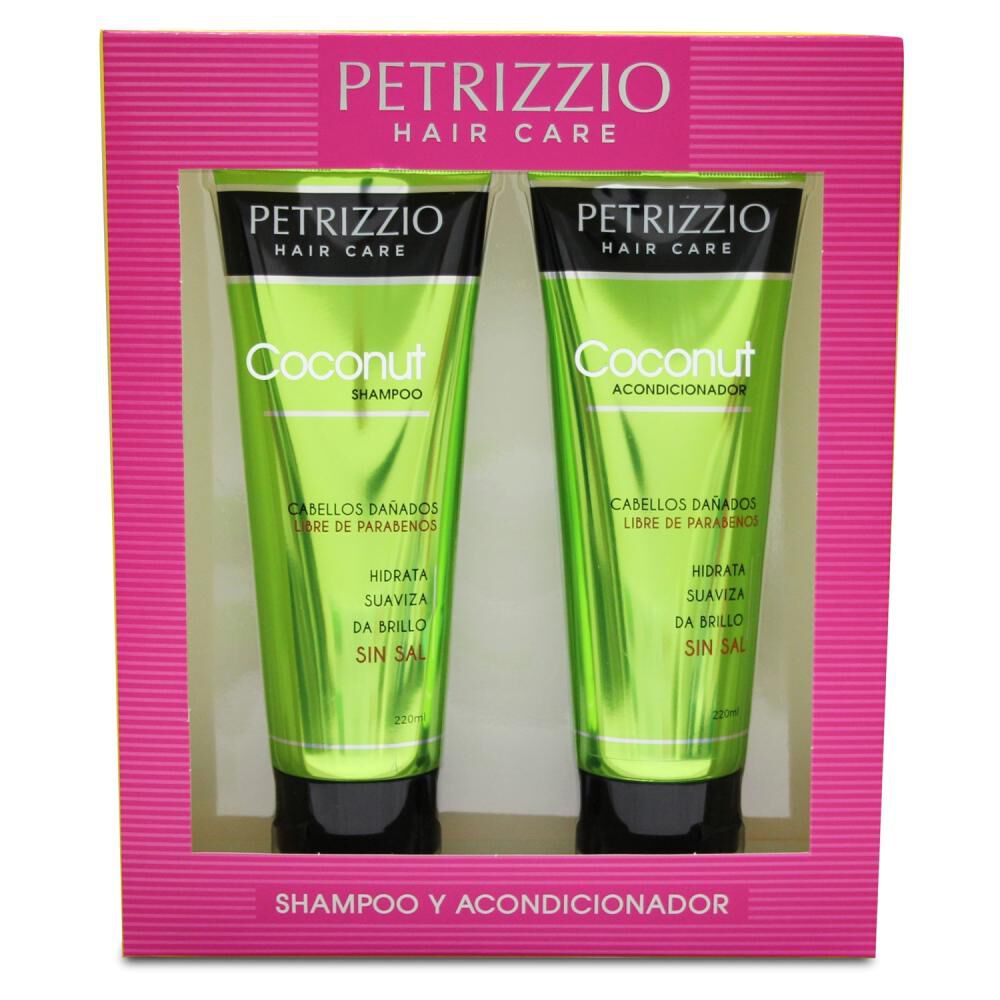 Estuche Petrizzio Shampoo + Acondicionador Coconut image number 0.0