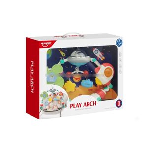 Arco Movil Estimulacion Bebe Coche Cuna Tematica Espacial Nave