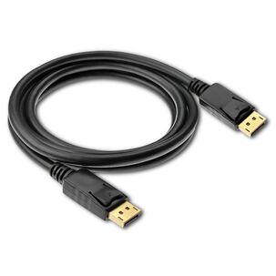 Cable Displayport 8k - Ultra Hd Hbr 165 Hz 1.8m Profesional
