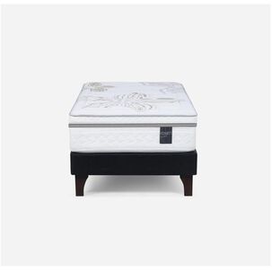 Cama Europea Rosen Art 4 / 1.5 Plazas / Base Normal