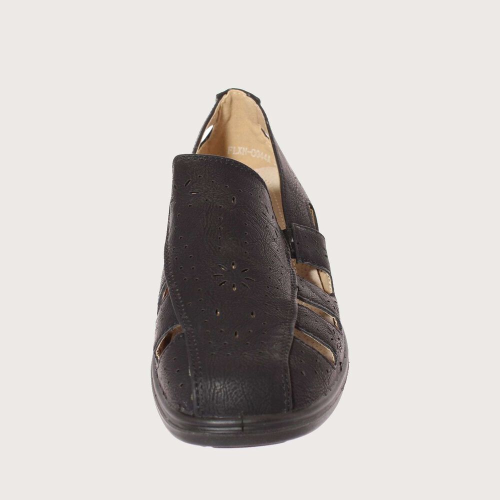 Sandalia Confort Negro Vía Franca Art. 5flxn0044ablack image number 2.0