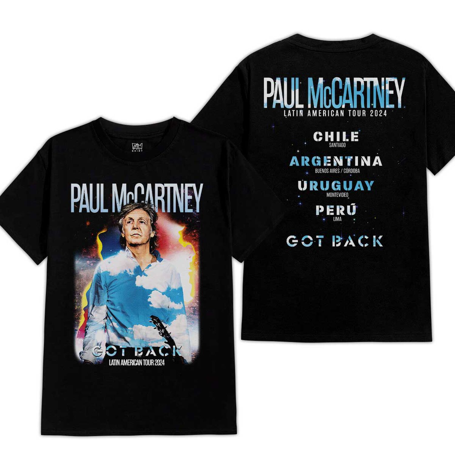 Polera Paul Mccartney Got Back Tour 2024 image number 5.0
