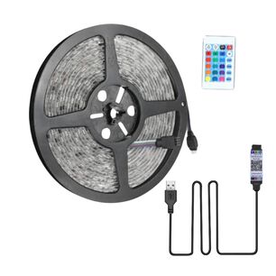 Rollo Cinta Tira Led Tv 5050 5 Mts Facil Instalacion Rgb