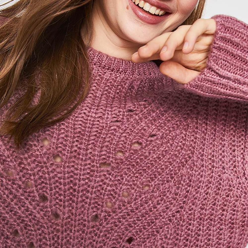 Sweater Tejido Corto Mujer Freedom image number 3.0
