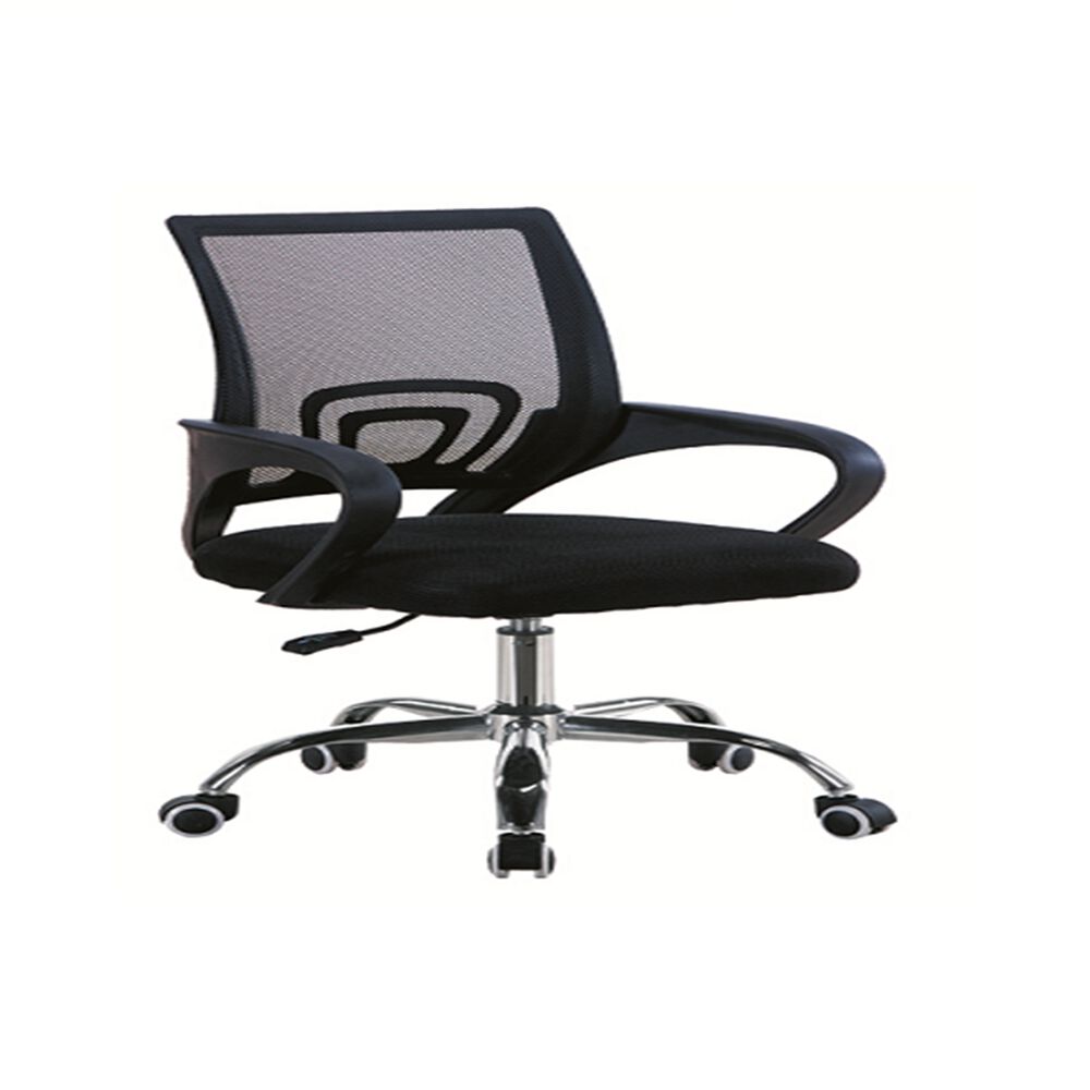Silla De Oficina Ejecutiva Nueva York Ergonomica Respaldo Malla Negra Bm-520mn Arthome image number 0.0