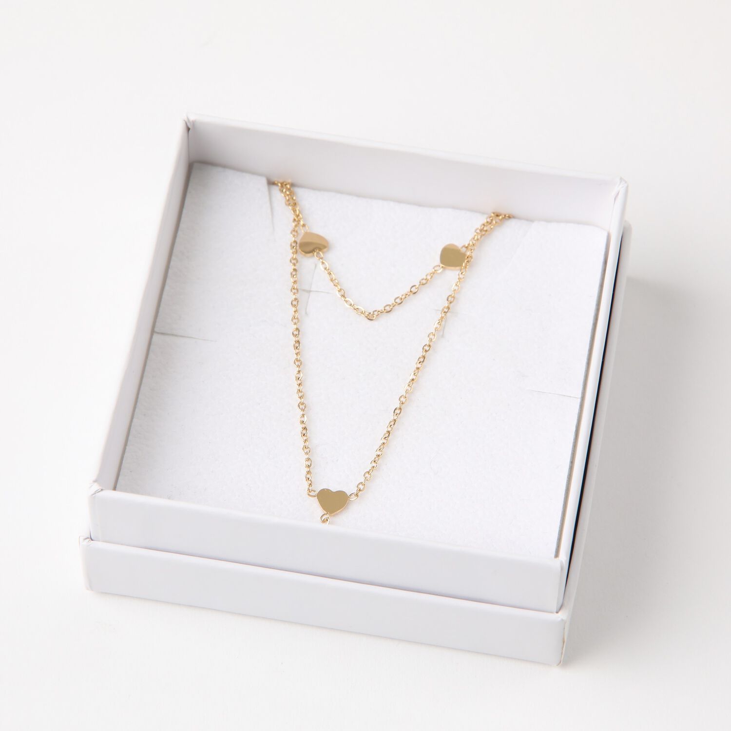 Collar Doble 19v69 Italia Stne150 Dorado image number 1.0