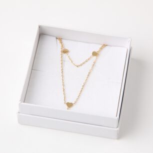 Collar Doble 19v69 Italia Stne150 Dorado