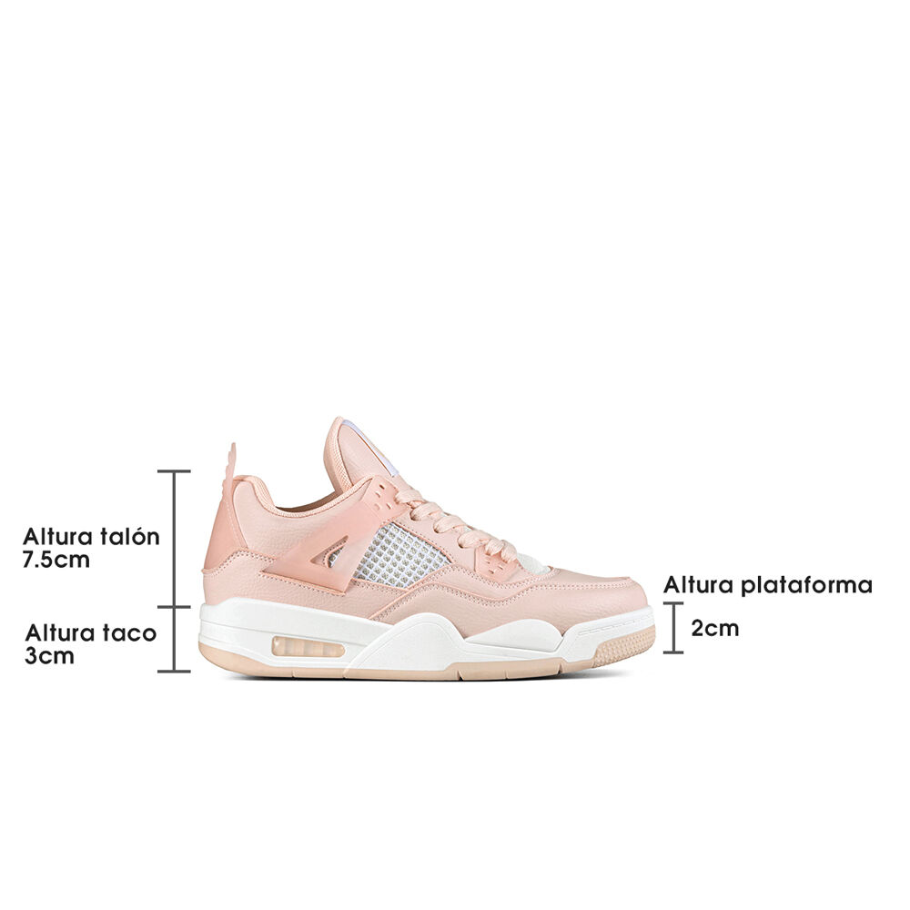 Zapatillas Deportivas Casual Mujer Con Cordones Weide Tfa202 image number 4.0