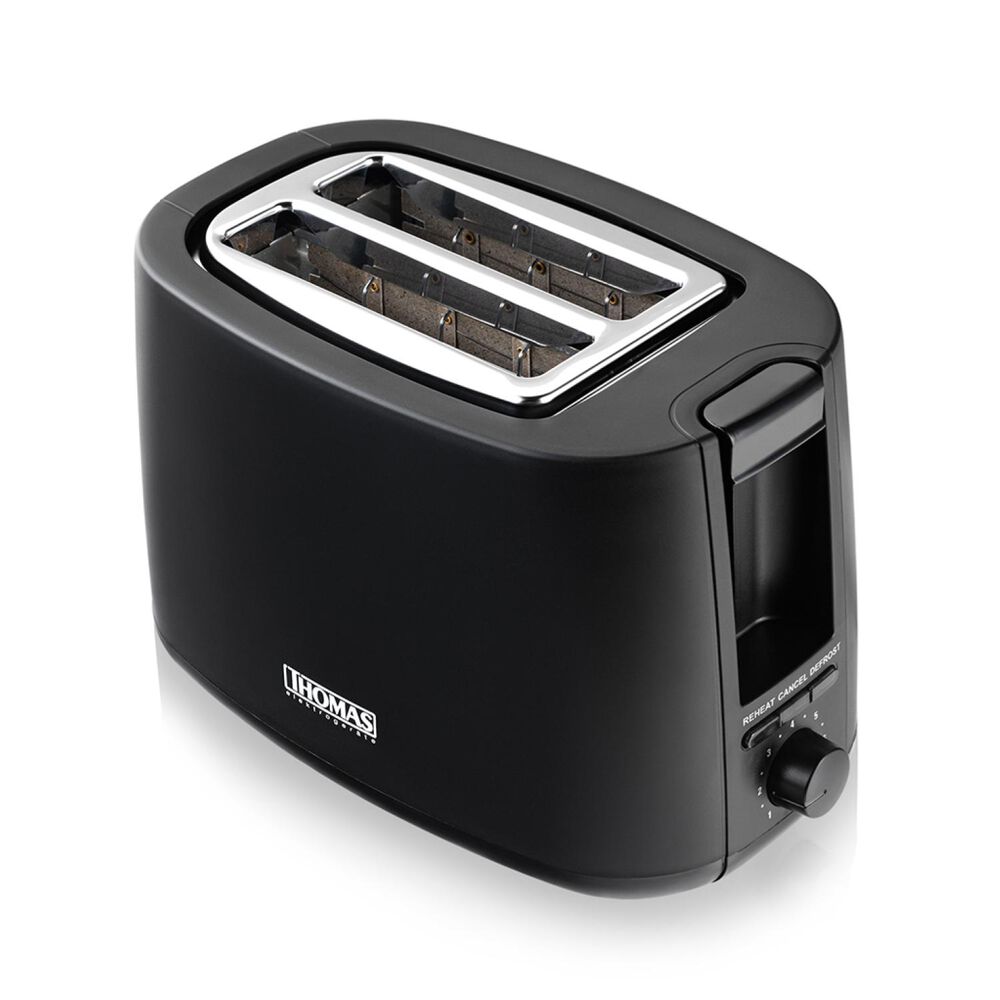 Tostador De Pan 2 Panes 750w 7niv Negro Th-117 Thomas image number 1.0