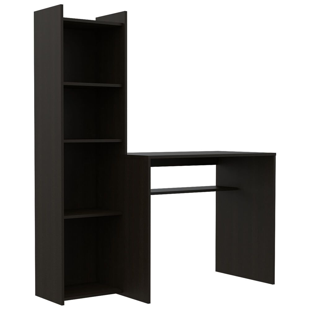 Escritorio Biblioteca 150x127,1x50 Cm Fm-030n Negro image number 0.0