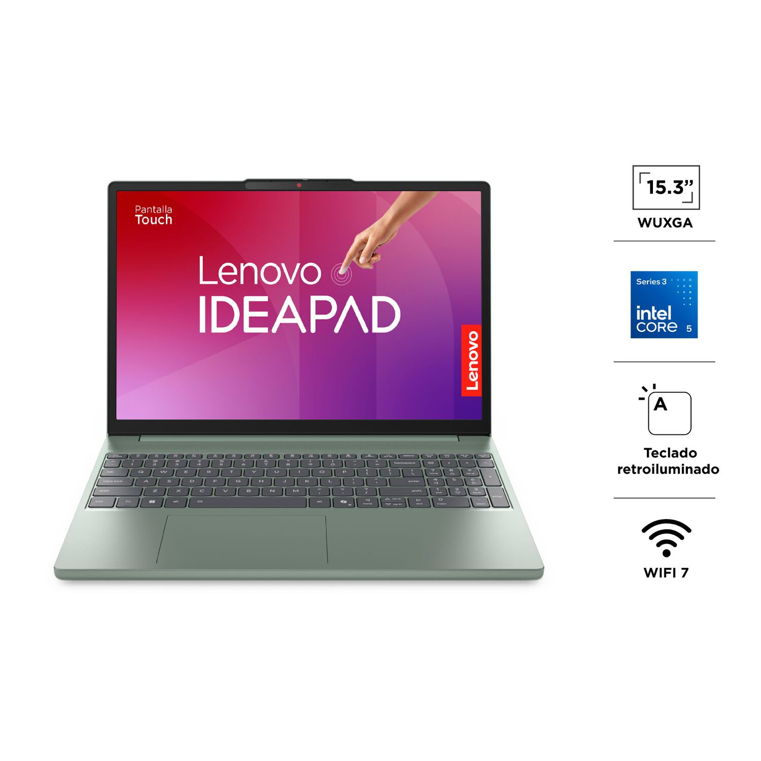 Notebook 15.3" Lenovo Ideapad Slim 3 / Intel Core I5 / 8 GB RAM / 512 GB SSD image number 0.0