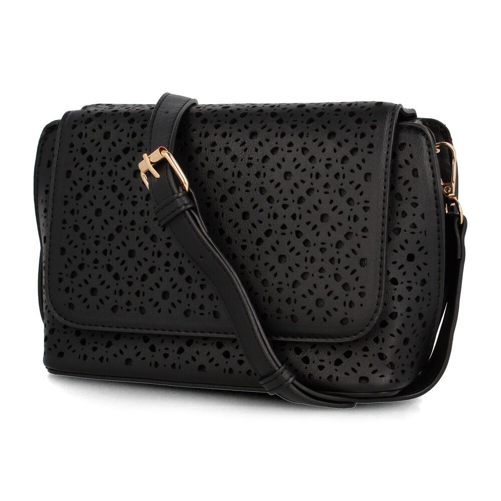 Cartera Mujer Bata Indigo Negro image number 3.0