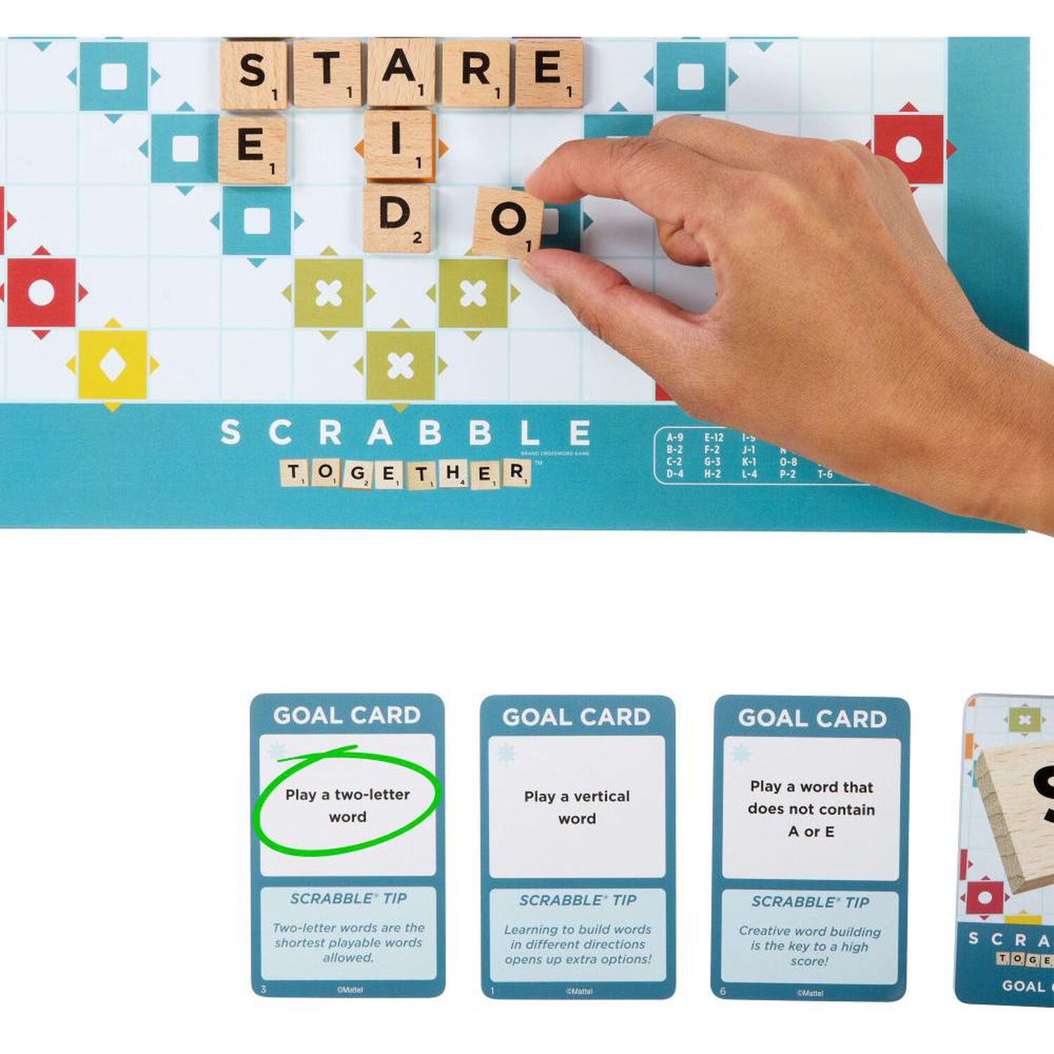 Juego De Mesa Scrabble Core Wood image number 6.0