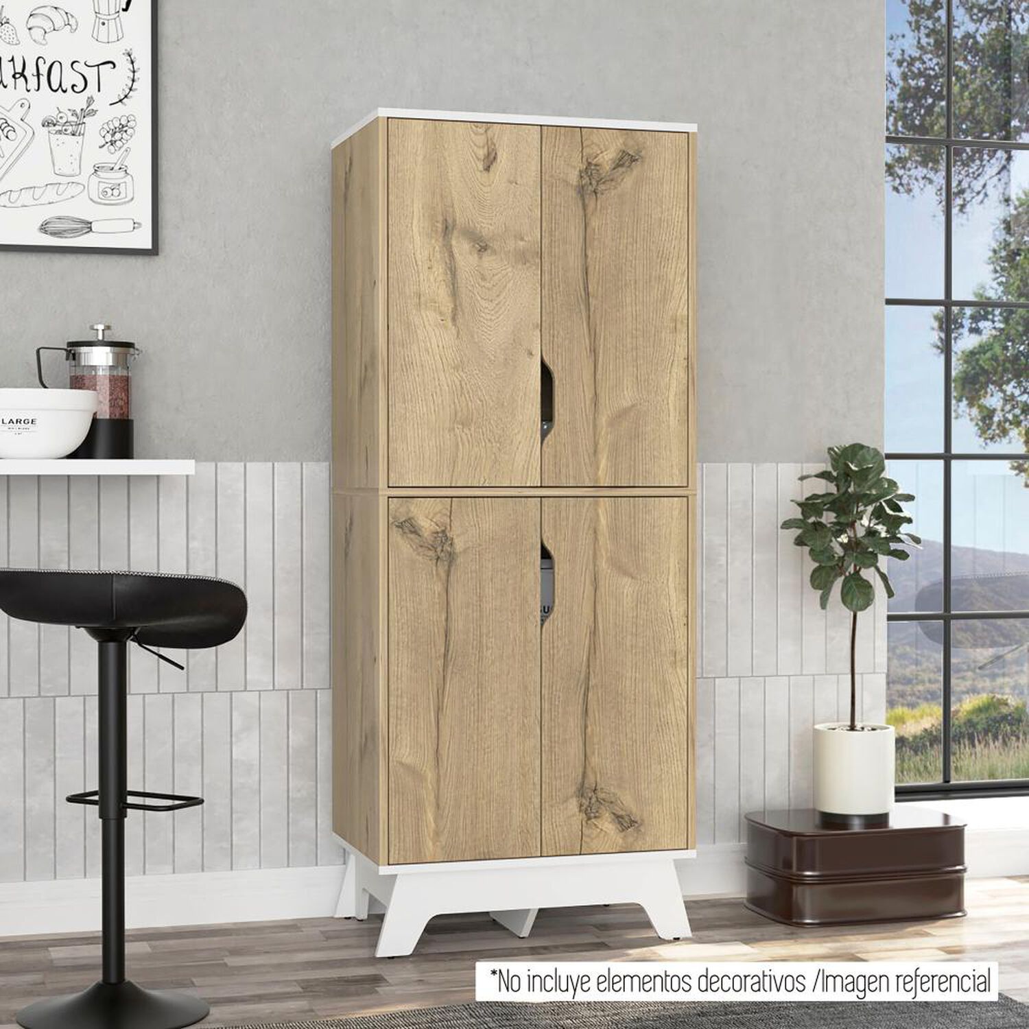 Buffet Tuhome Bi Color / 4 Puertas image number 3.0