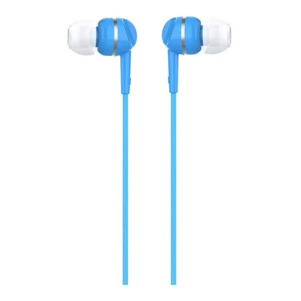 Audifonos Manos Libres Jack 3.5 Azul Earbuds 105 image number 0.0