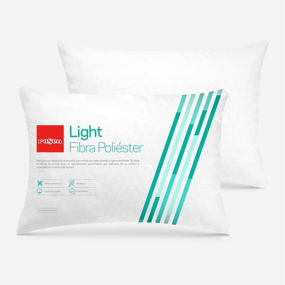 Cama Europea Rosen Wave / 1 Plaza / Base Normal + Almohada Light image number 3.0