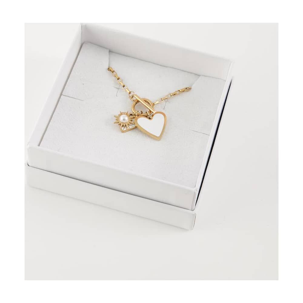 Collar 19v69 Italia Dorado Mujer Stne281 image number 2.0