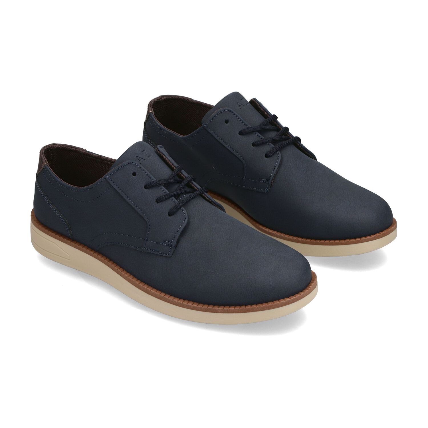 Zapato De Vestir Hombre Az Black Navy image number 1.0