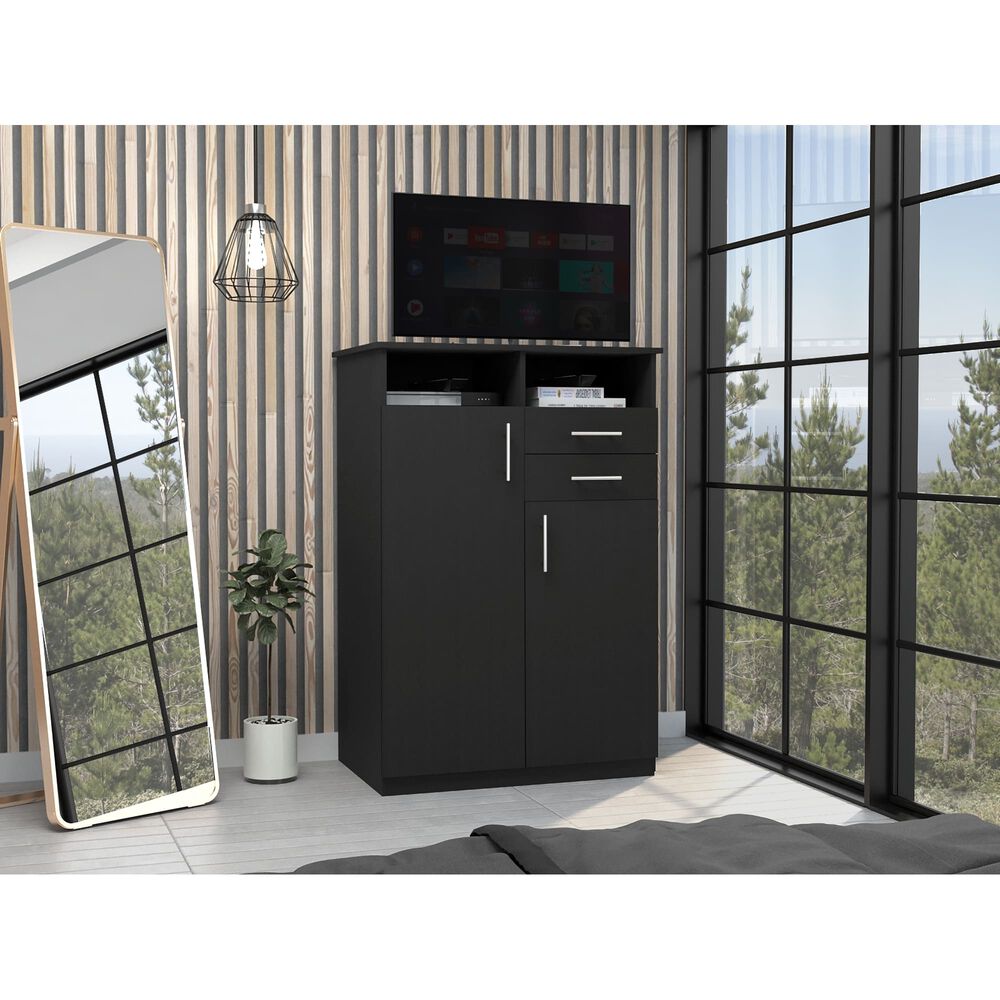 Closet 2 Puertas 2 Cajones Fm-022n - Negro image number 4.0
