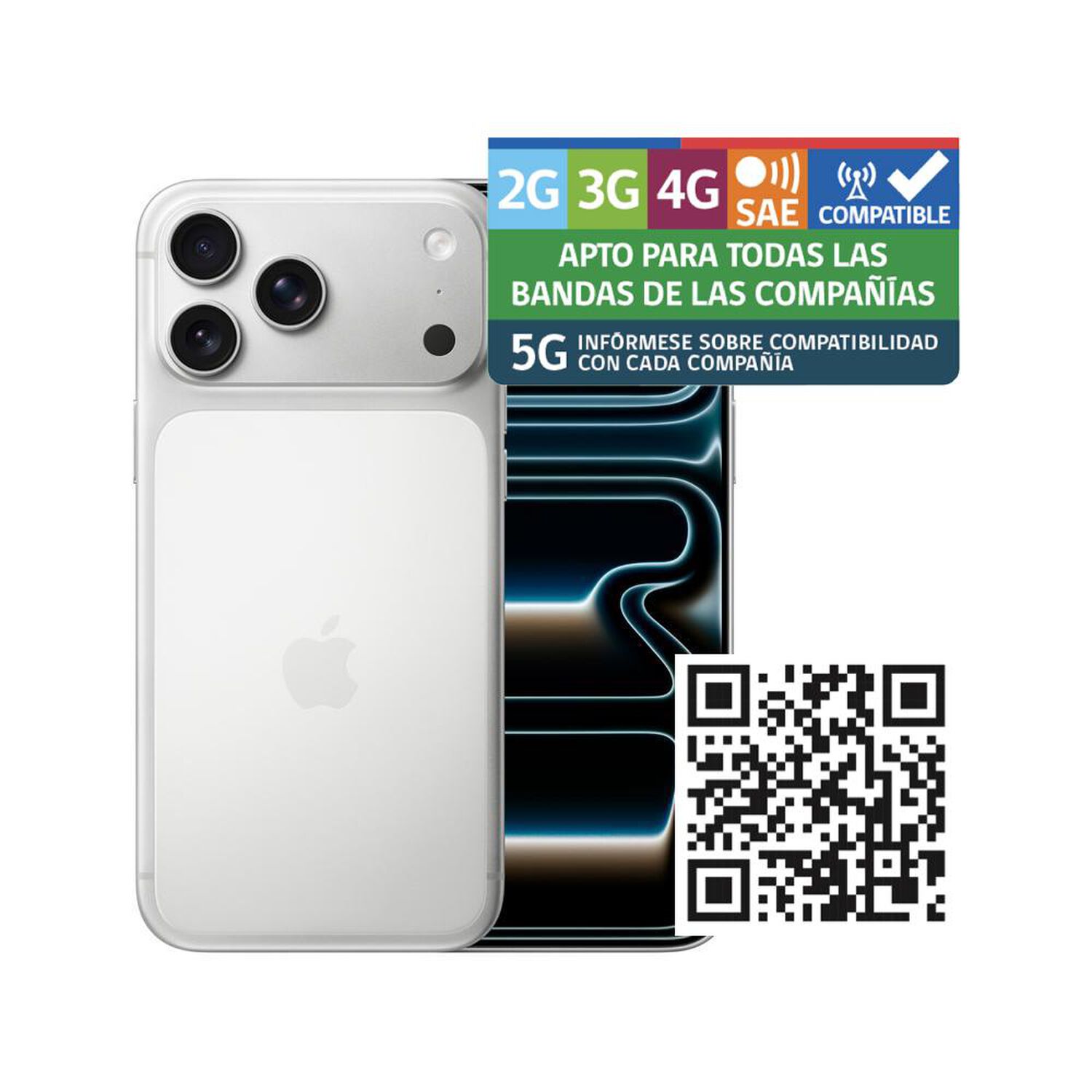 iPhone 17 Pro Max Apple / 5G / 256 GB / Plata / Liberado image number 11.0