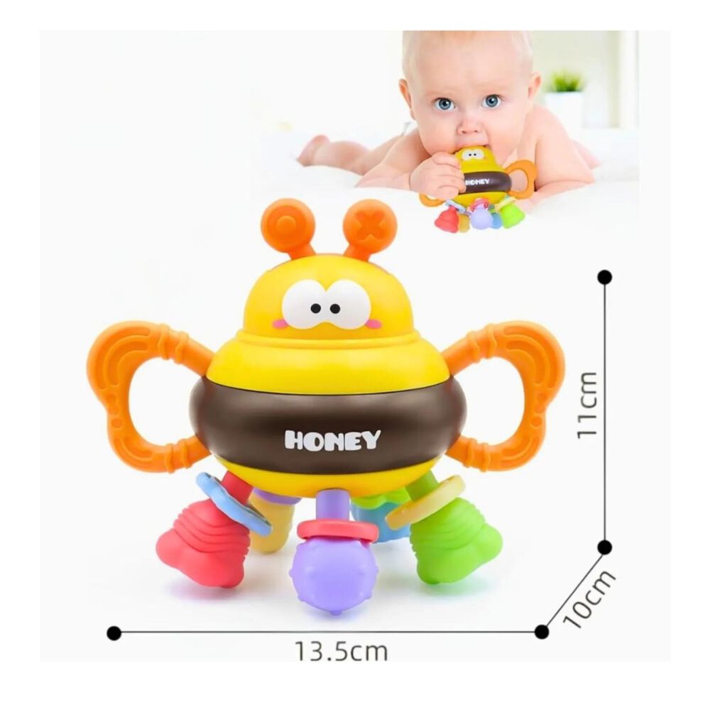 Juguete Abeja Didactico Interactivo Mordedor Infantil image number 2.0
