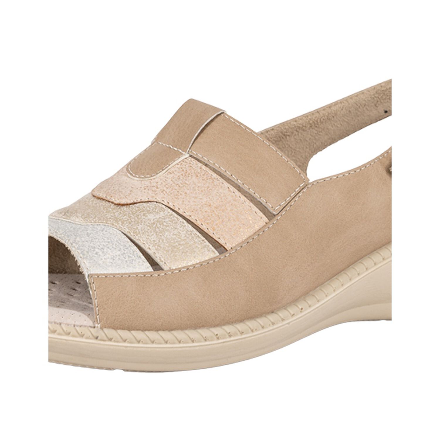 Sandalia Lago Beige Passer image number 3.0