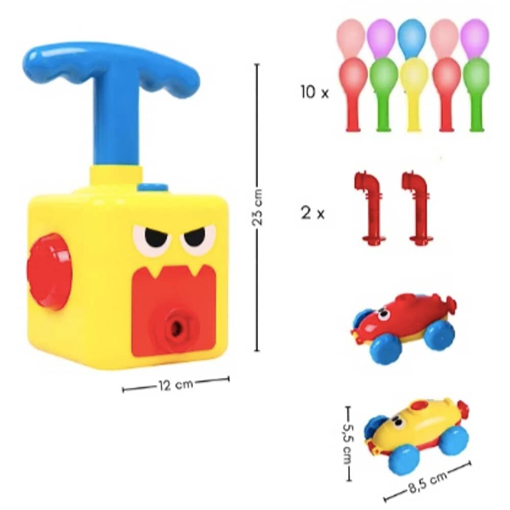 Bomb&iacute;n Lanzador De Auto Inflador Globo Sin Bpa Para Ni&ntilde;o image number 2.0