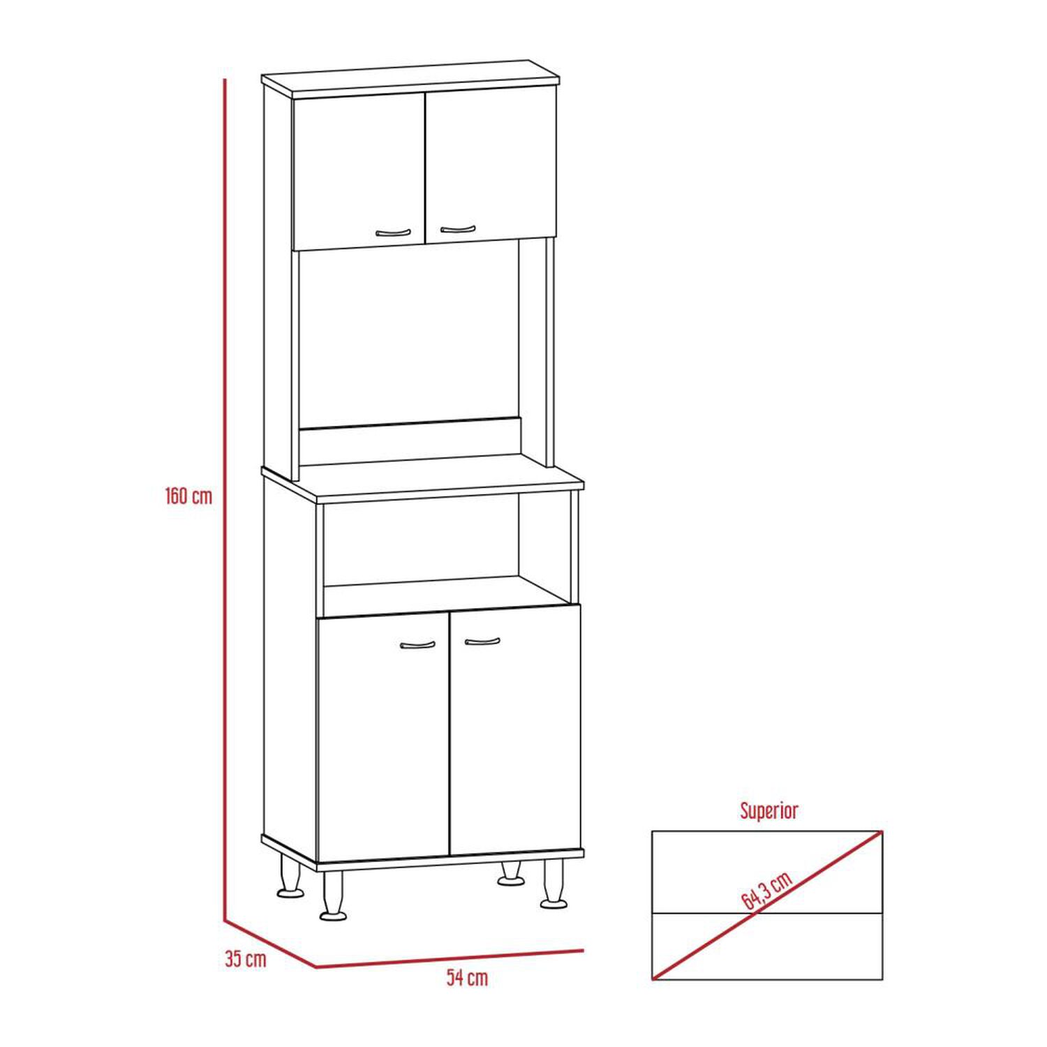 Combo Tuhome Kitchen Mueble De Cocina + Barra + Optimizador image number 8.0