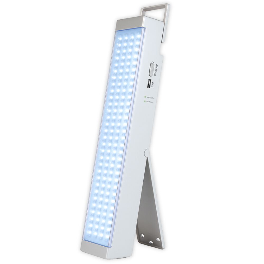 Lampara De Emergencia Recargable 160 Led 24hrs Con Powerbank image number 2.0