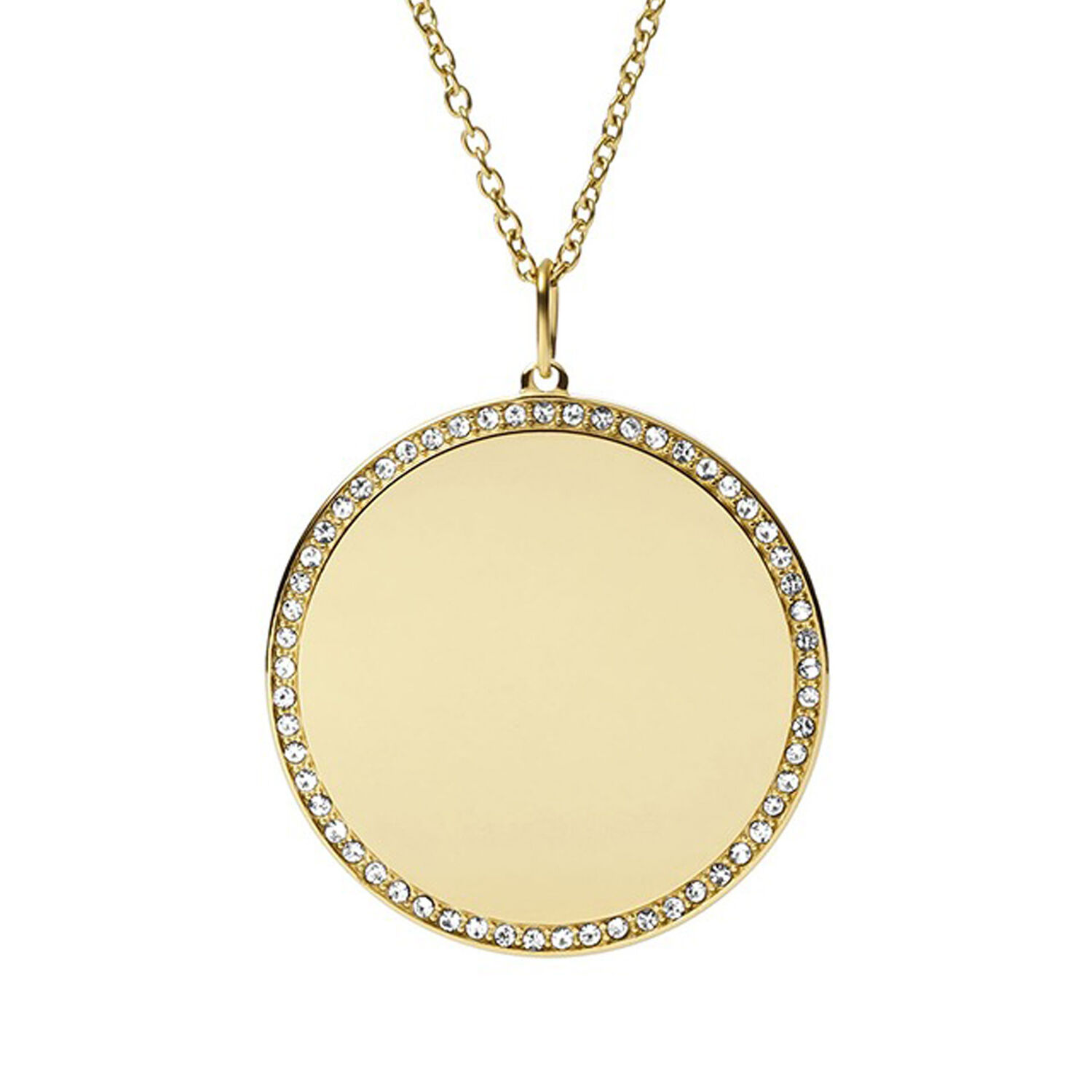Collar Fossil Jf03888710 Dorado Mujer image number 1.0