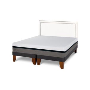 Cama Europea Cic Balance / King / Base Dividida + Respaldo