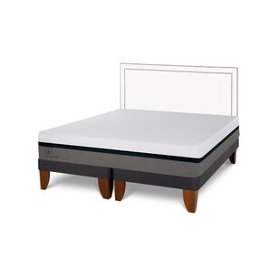 Cama Europea Cic Balance / King / Base Dividida + Respaldo