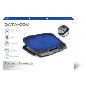 Base Notebook Lcd 4 Ventiladores