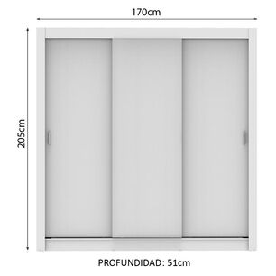 Cl&oacute;set Vekkahome Monaco / 3 Puertas
