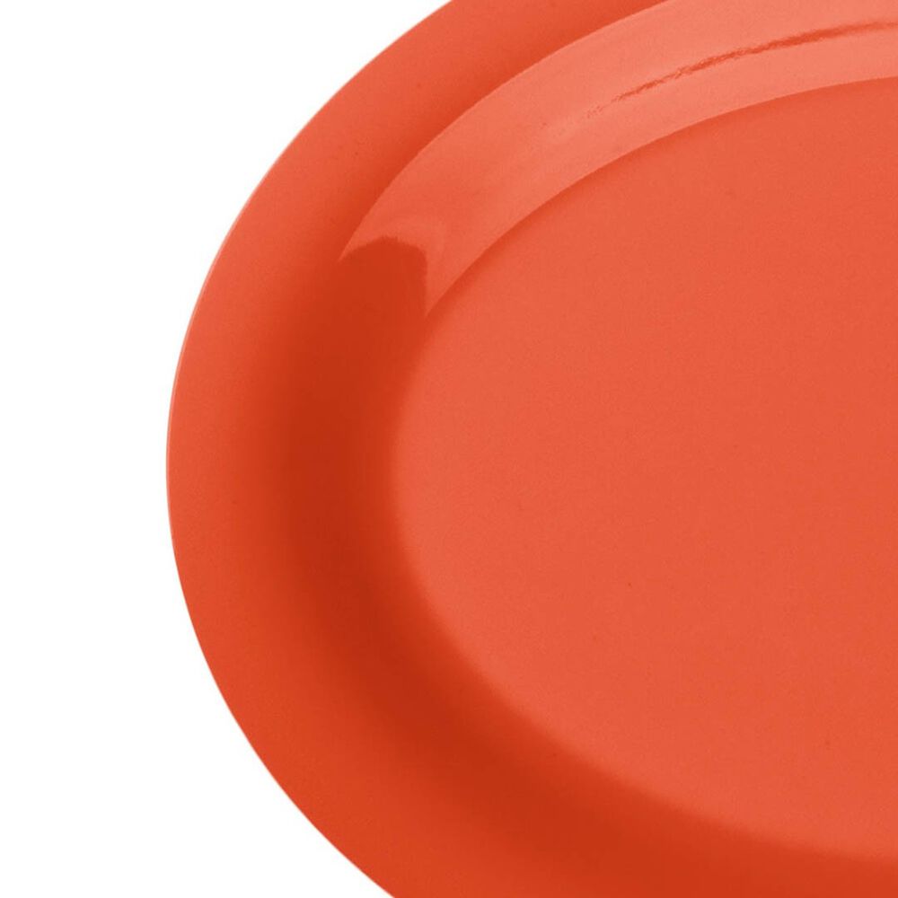 Set 4 Plato Ovalado Melamina Naranjo 30 X 23 Cm image number 5.0