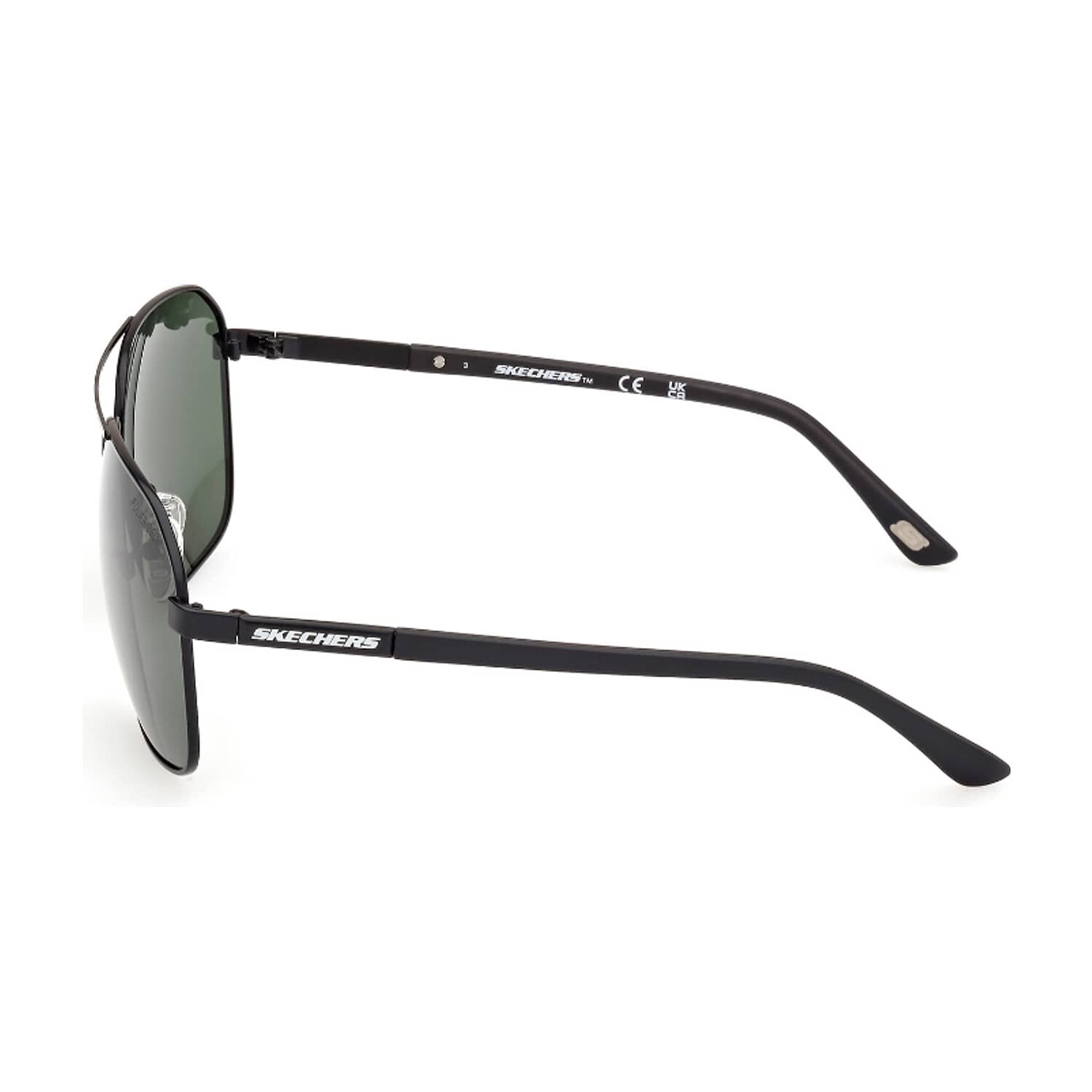 Lentes De Sol Negro Mate Polarizados Skechers image number 2.0