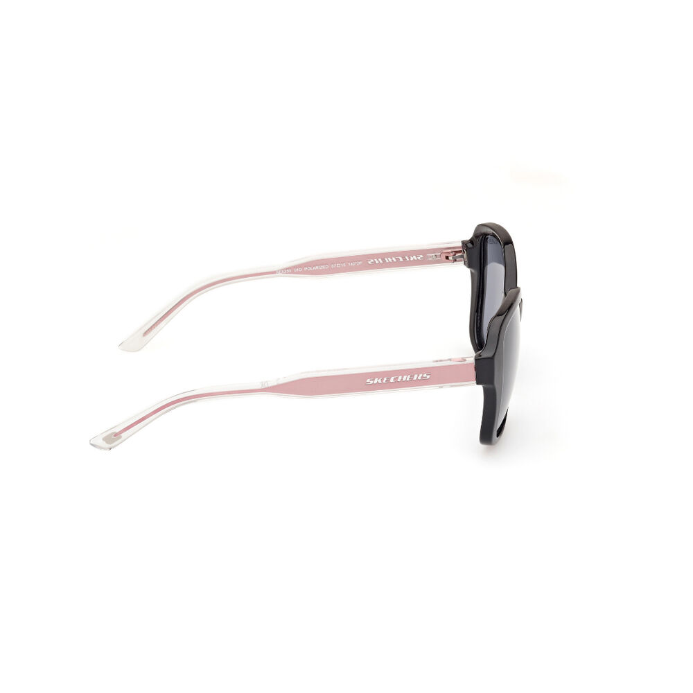 Lentes De Sol Negro Brillante Polarizados Skechers image number 6.0