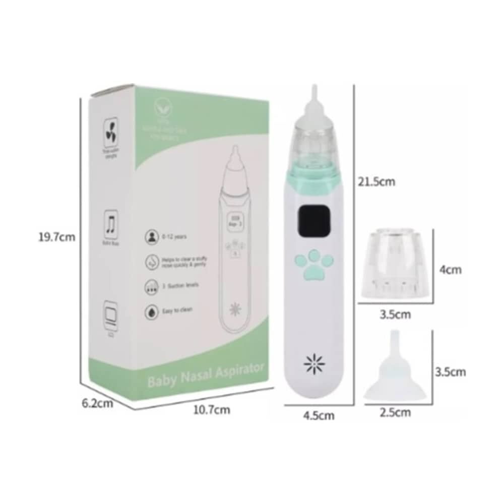 Aspirador Nasal De Beb&eacute; El&eacute;ctrico Succionador De Moco image number 5.0