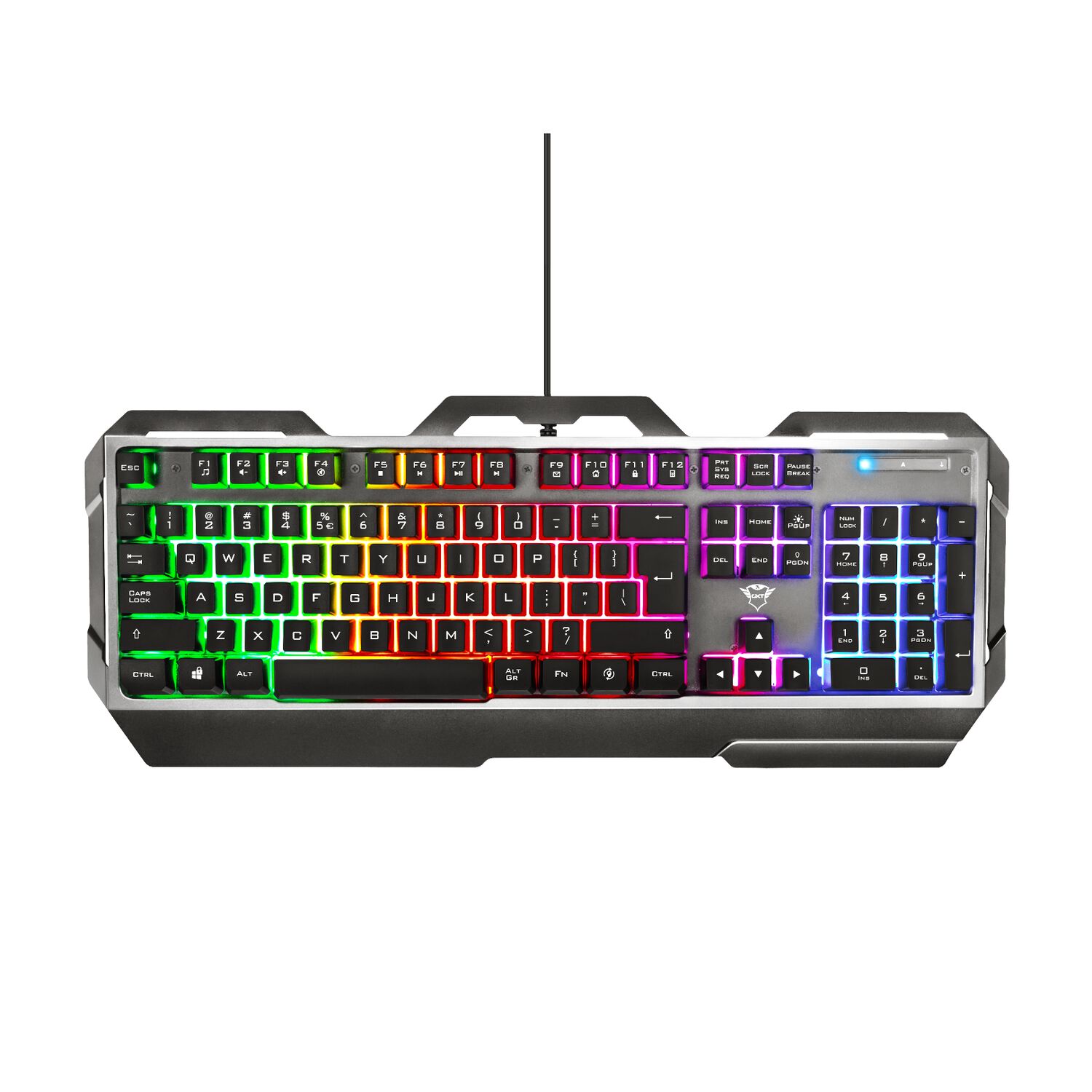 Teclado Gamer Trust Torac Gxt 856 Rgb Multiplataformas Anti-ghosting image number 2.0