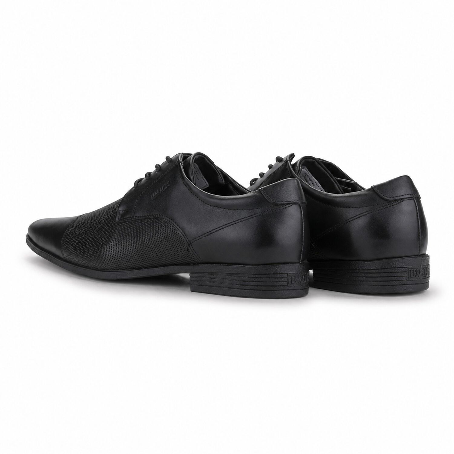 Zapato Negro Hombre Casual Ferracini 4083 Liverpool image number 7.0