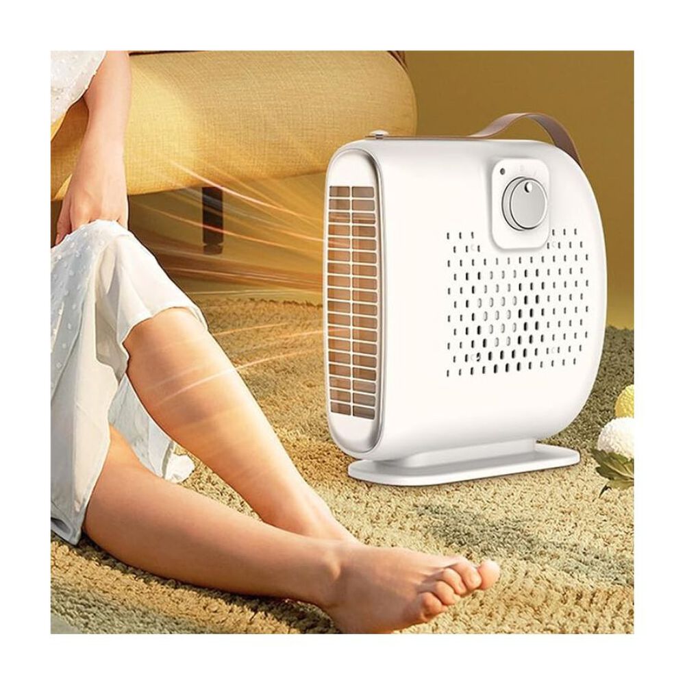 Mini Calentador Ventilador Eléctrico 2 Velocidades Hogar image number 1.0
