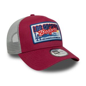 Gorra 9forty Los Angeles Dodgers Mlb Team Patch Dark Red